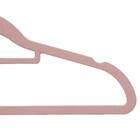 省スペースハンガー 5P(ローズ YI24) 15本セット 3枚目画像