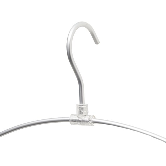 アーチ型アルミハンガー(2P SB01) 10本セット 7枚目画像