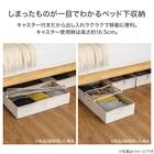 キャスター付き ベッド下収納(EB2G) 3枚目画像