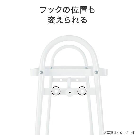 A型ハンガーラック(レギュラー DK-72164 ホワイトウォッシュ) 5枚目画像