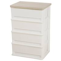 木目調天板チェスト 4段(FD2-W4D)