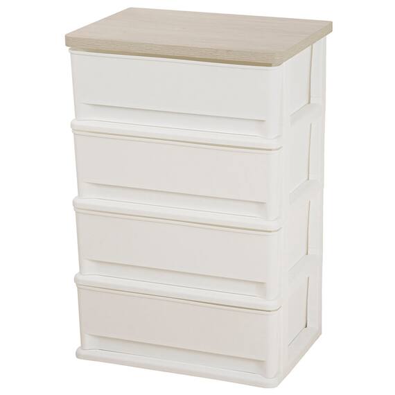 木目調天板チェスト 4段(FD2-W4D) 1枚目画像