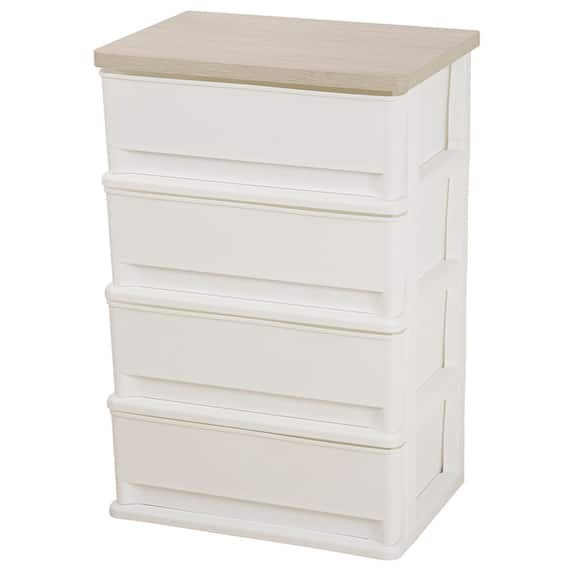 木目調天板チェスト 4段(FD2-W4D) 1枚目画像