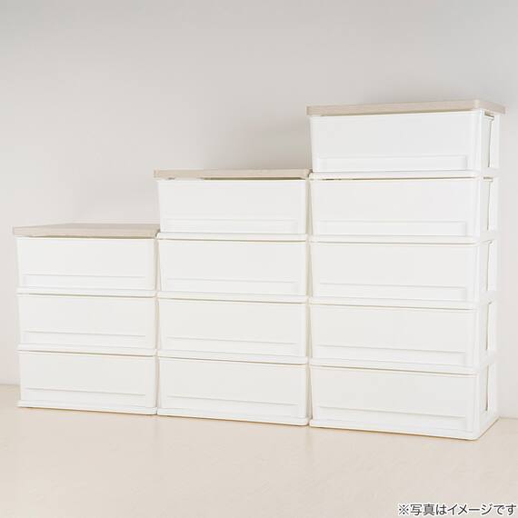 木目調天板チェスト 4段(FD2-W4D) 3枚目画像