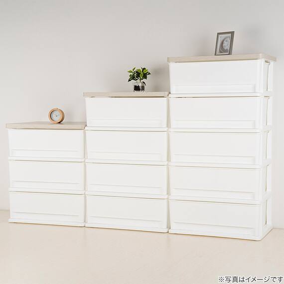 木目調天板チェスト 4段(FD2-W4D) 4枚目画像