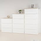 木目調天板チェスト 4段(FD2-W4D) 4枚目画像