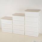 木目調天板チェスト 4段(FD2-W4D) 5枚目画像