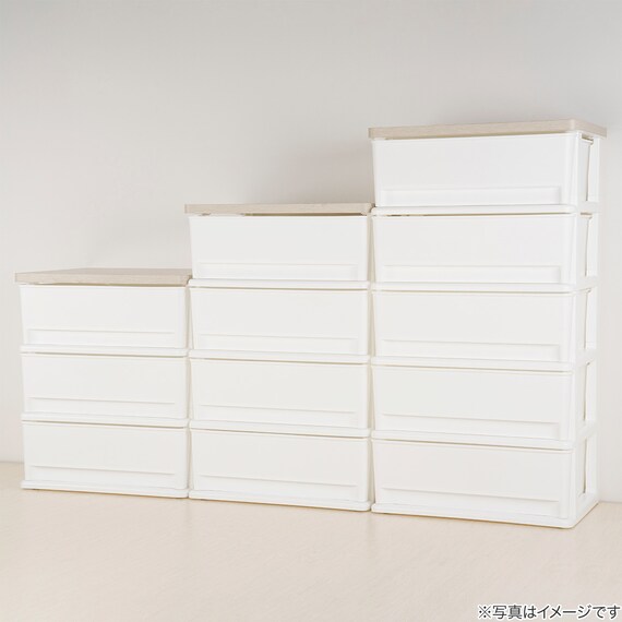 木目調天板チェスト 5段(FD2-W5D) 3枚目画像