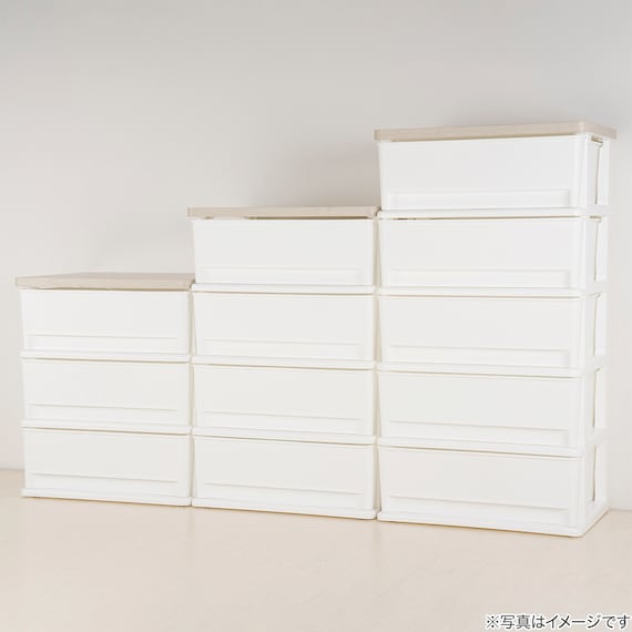 木目調天板チェスト 5段(FD2-W5D) 3枚目画像