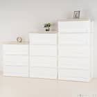 木目調天板チェスト 5段(FD2-W5D) 4枚目画像