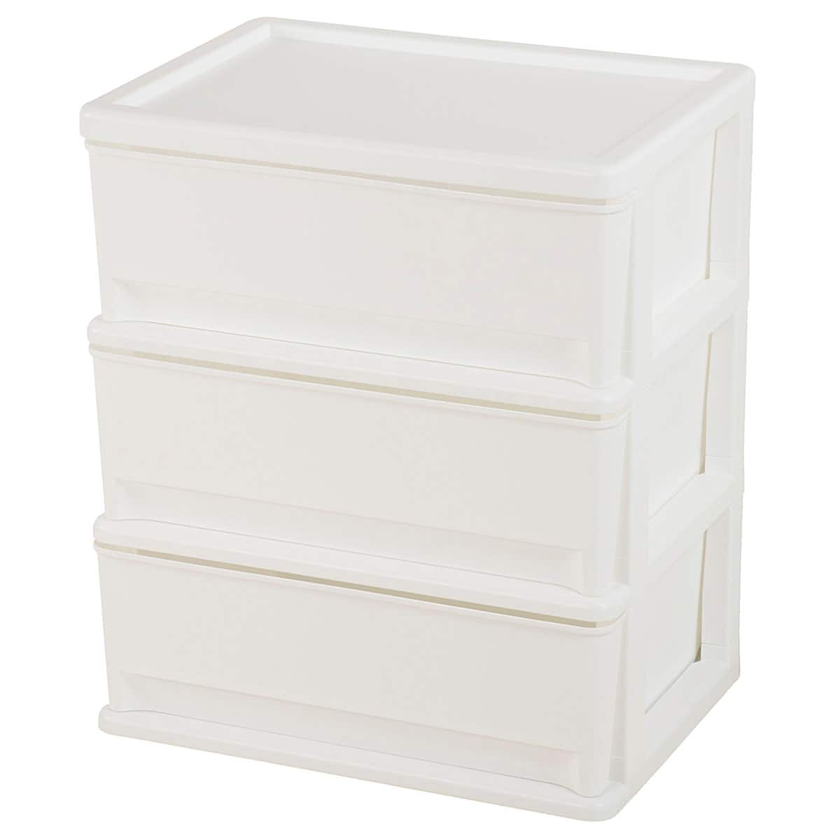 リビングチェスト 3段(FD2-WH) | ニトリネット【公式】 家具