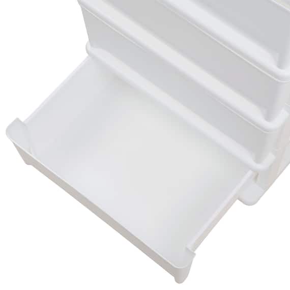 リビングチェスト 4段(FD2-WH) 8枚目画像