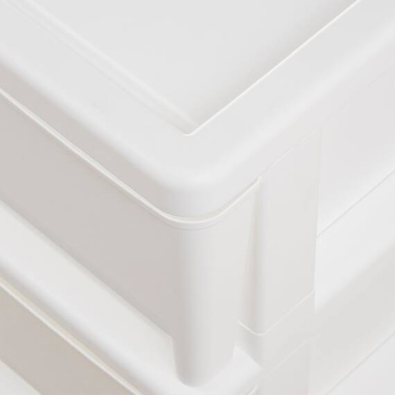 リビングチェスト 4段(FD2-WH) 9枚目画像