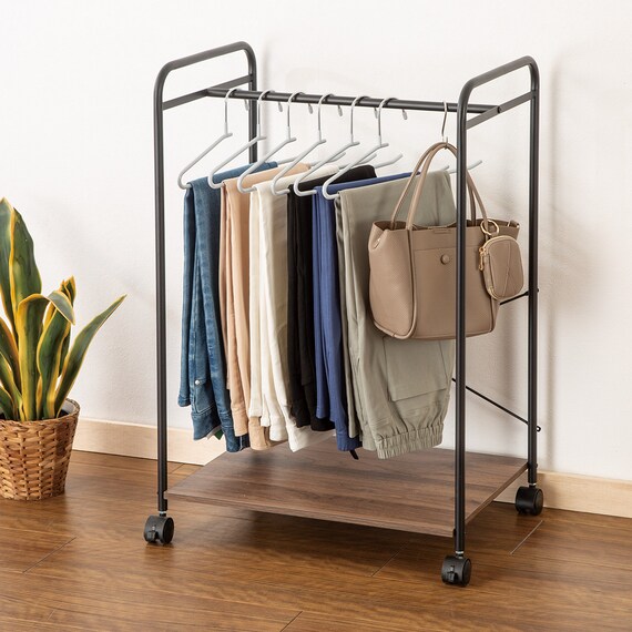 ロータイプハンガーラック(CS2G01 ブラック) 1枚目画像