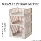 折畳み積み重ね収納 L(WY-L) 4枚目画像