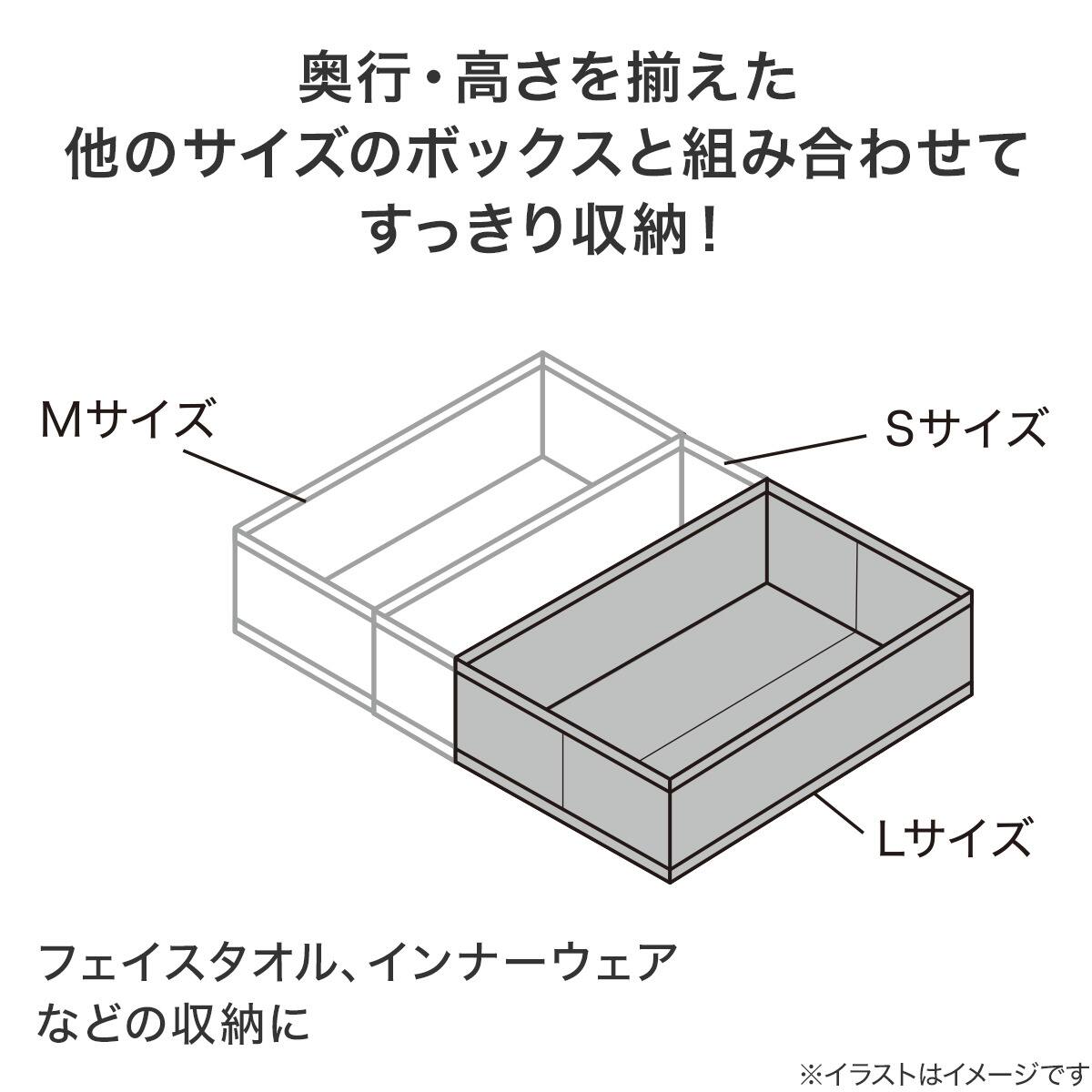 引出し 整理ボックス L 2個入り( RT3434) | ニトリネット【公式】 家具