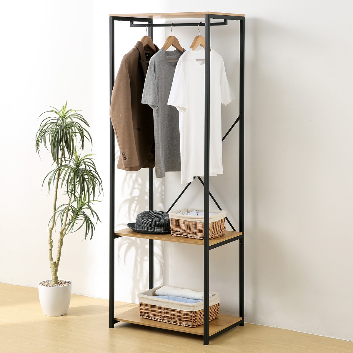 棚 付き ハンガー ラック | ニトリネット【公式】 家具・インテリア通販