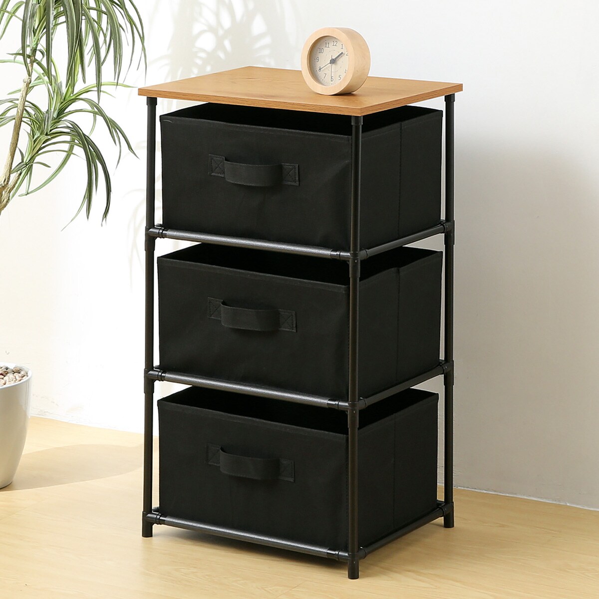 ミニチェスト ブラック | ニトリネット【公式】 家具・インテリア通販