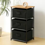 ナチュラルテイスト ファブリックチェスト(引出し3杯/6杯)