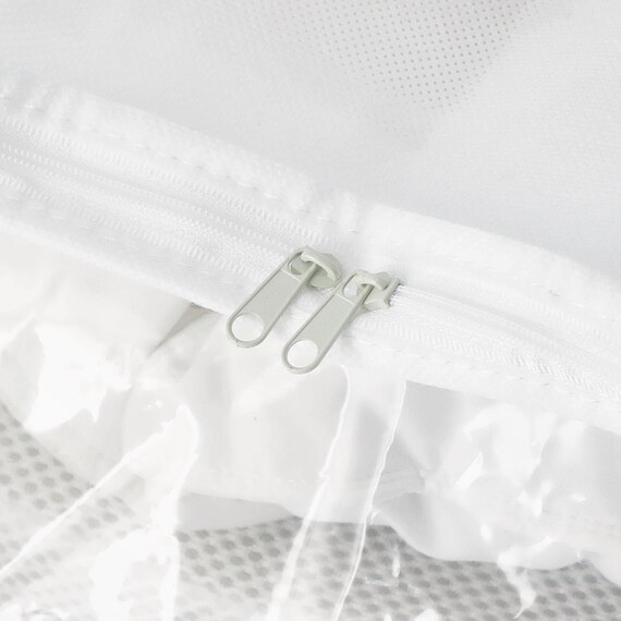 取っ手付き 衣類整理袋 Ｓ (ホワイト BR21) 9枚目画像