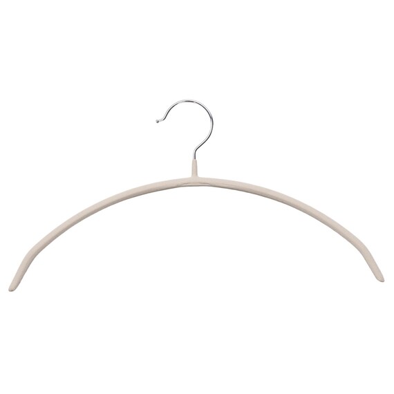 すべりにくいアーチハンガー 5本組(YK2G-41 幅41cm モカ) 1枚目画像