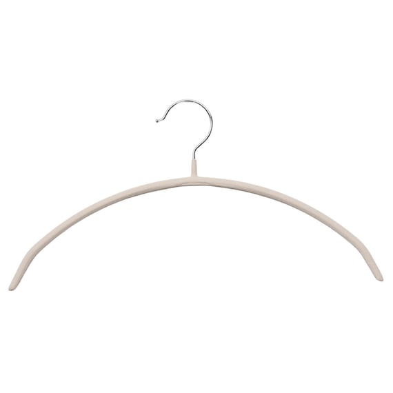 すべりにくいアーチハンガー 5本組(YK2G-41 幅41cm モカ) 1枚目画像