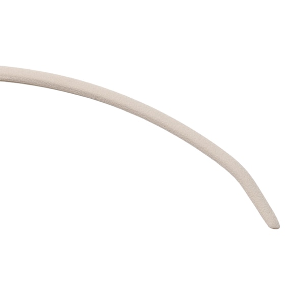 すべりにくいアーチハンガー 5本組(YK2G-41 幅41cm モカ) 3枚目画像