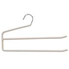 すべりにくい2段ハンガー(YK2G-S35 幅35cm モカ) 1枚目画像