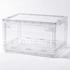 折りたためる クリア収納ケース 1枚目画像