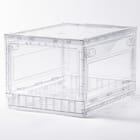 折りたためる クリア収納ケース 4枚目画像