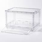 折りたためる クリア収納ケース 5枚目画像