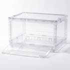 折りたためる クリア収納ケース 5枚目画像