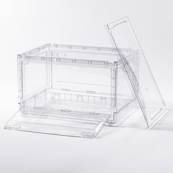 折りたためる クリア収納ケース 6枚目画像