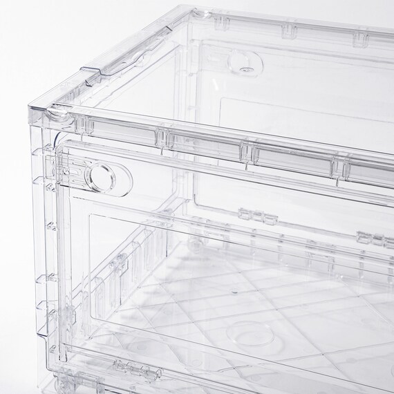 折りたためる クリア収納ケース 7枚目画像