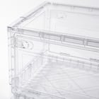 折りたためる クリア収納ケース 7枚目画像