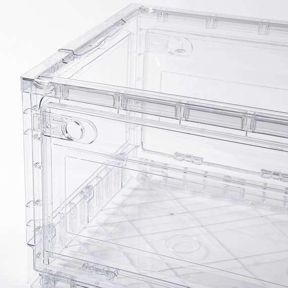 折りたためる クリア収納ケース 7枚目画像