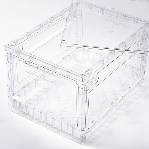 折りたためる クリア収納ケース 8枚目画像