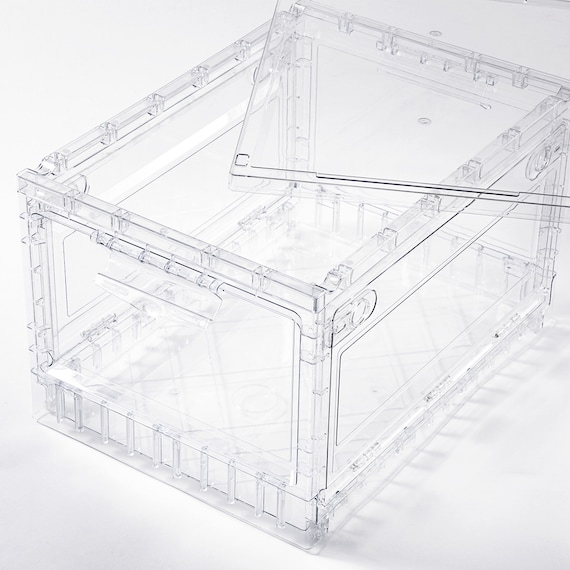 折りたためる クリア収納ケース 8枚目画像