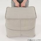高さが変わる布団収納袋(S ライトモカ) 9枚目画像