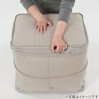 高さが変わる布団収納袋(L ライトモカ) 9枚目画像