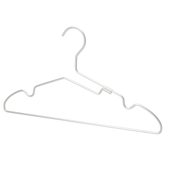 アルミハンガー 幅38cm 3本組(YK2G-AHL) 4枚目画像