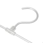 フックが回転する アルミ製 スカート・ズボンハンガー 2本組(YK2G-SZ) 5枚目画像