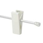 フックが回転する アルミ製 スカート・ズボンハンガー 2本組(YK2G-SZ) 6枚目画像