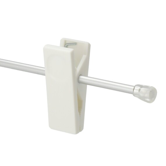 フックが回転する アルミ製 スカート・ズボンハンガー 2本組(YK2G-SZ) 6枚目画像