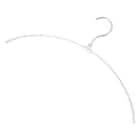 フックが回転するアルミアーチハンガー 2本組(YK2G-AAH) 2枚目画像