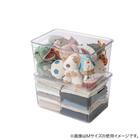 積み重ねできる ふた付き クリア収納ボックス S 7枚目画像