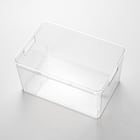 積み重ねできる ふた付き クリア収納ボックス S 8枚目画像