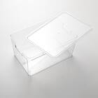 積み重ねできる ふた付き クリア収納ボックス S 11枚目画像