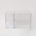 組合せ可能な 透明収納ケース 4点セット (幅78cm×高さ48cm NS5224-2) 21枚目画像