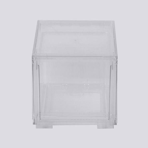 組合せ可能な 透明収納ケース (幅26cm×高さ24cm NS2624-2) 衣類・隙間・リビング・子供用にマルチに活躍 クリアケース 19枚目画像